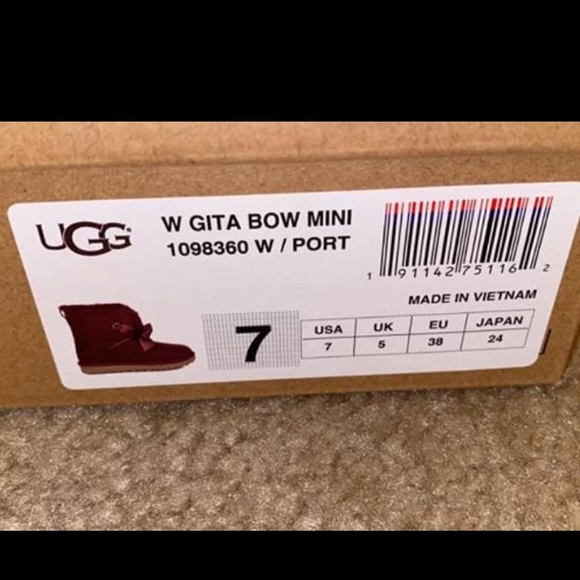 Brand new in box; Gita Bow Mini; color is Port. - Picture 3 of 3